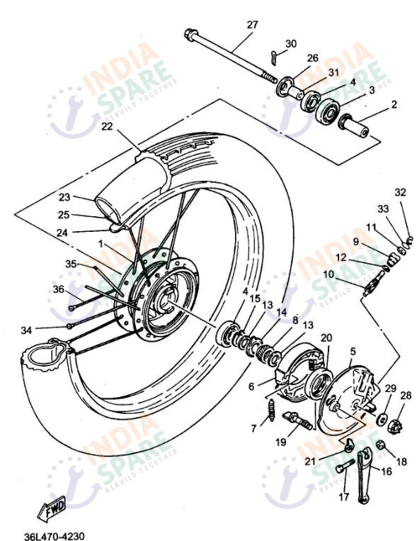 FRONT WHEEL